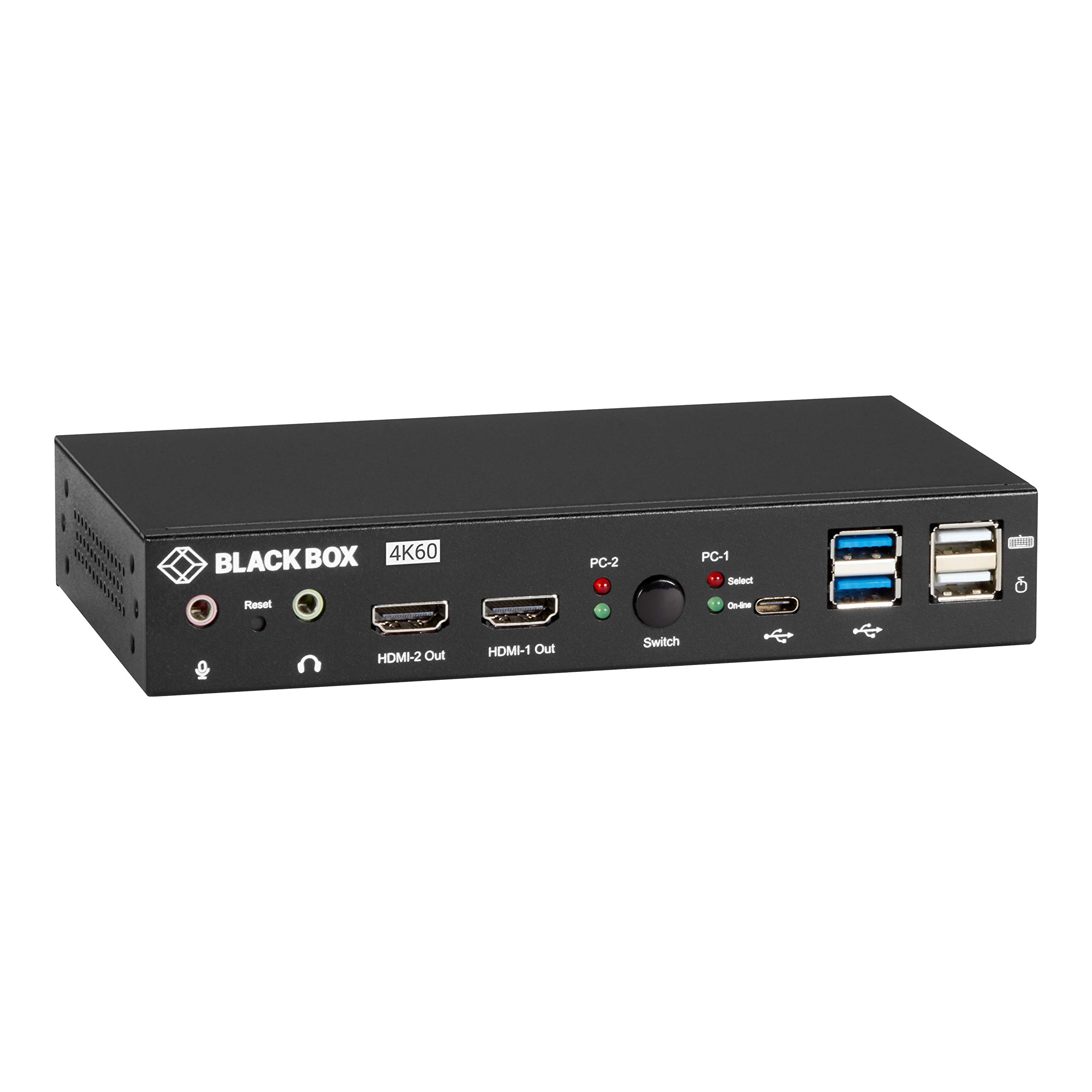 Amazon.com: Black Box KVM Switch - UHD 4K DH HDMI/DP USB 3.2 Gen 1